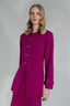 XY CARDIGAN FUCSIA DREI