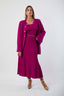 XY CARDIGAN FUCSIA DREI + XY TOP FUCSIA DREI + XY FALDA FUCSIA DREI