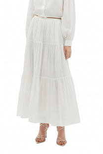 PU FALDAS UNCINETTO BLANCO CORSELLINI