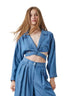 XX TOP INDIGO CORSELLINI