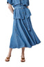 XY FALDA INDIGO CORSELLINI