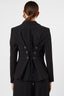 PU BLAZER NERO CORSELLINI