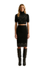 PU TOP FIRE CORSELLINI + PU FALDA FIRE NEGRA CORSELLINI