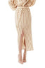 XY FALDA BRONCE BEIGE CORSELLINI