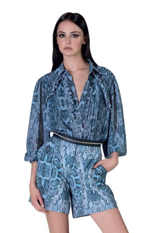 PU BLUSA SERPENTE DREI