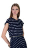 XY BLUSA POIS DREI