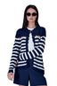 XY CARDIGAN RIGATO DREI